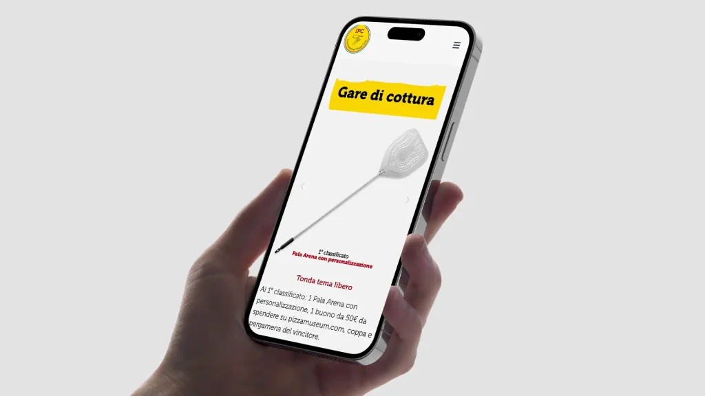 Sito Mockup Mobile IPC