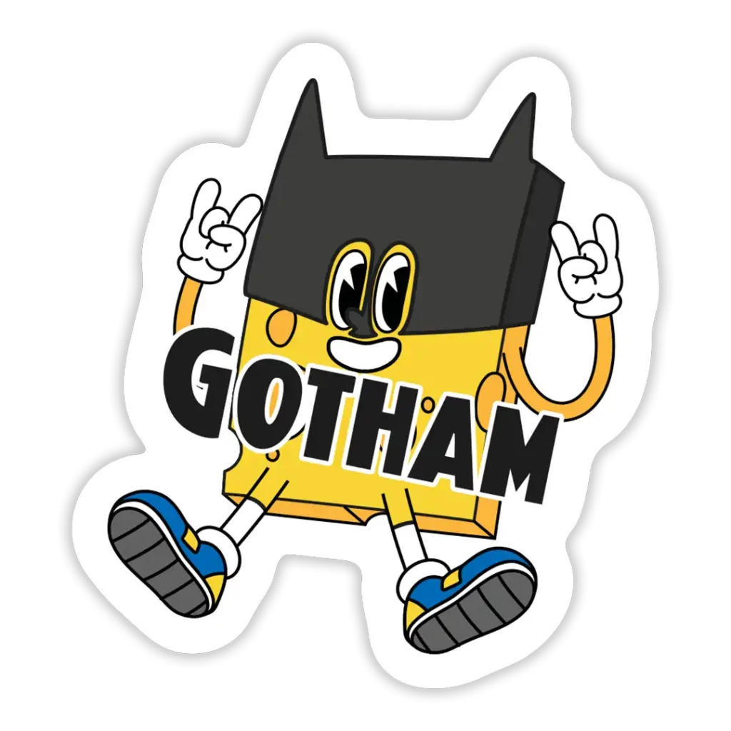 Sticker Gotham Mr Buckets