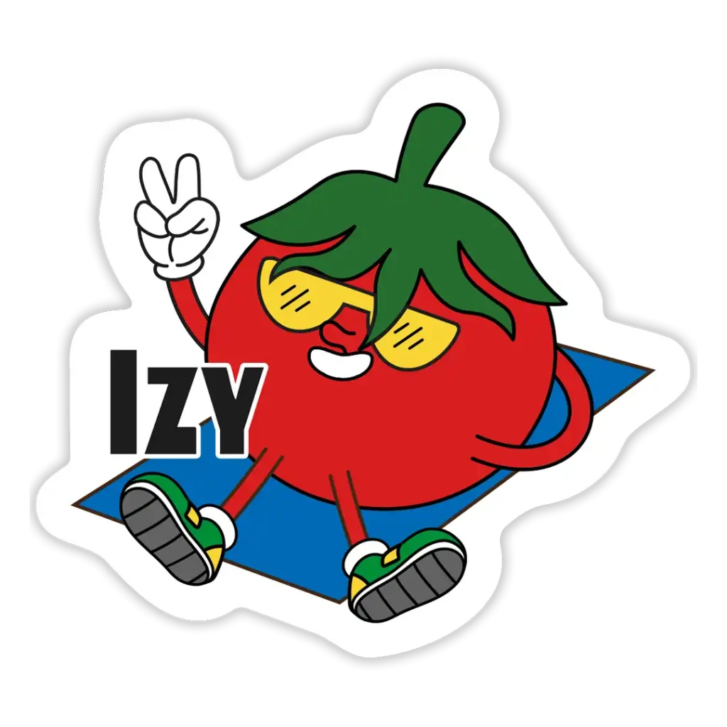 Sticker Izy Mr Buckets