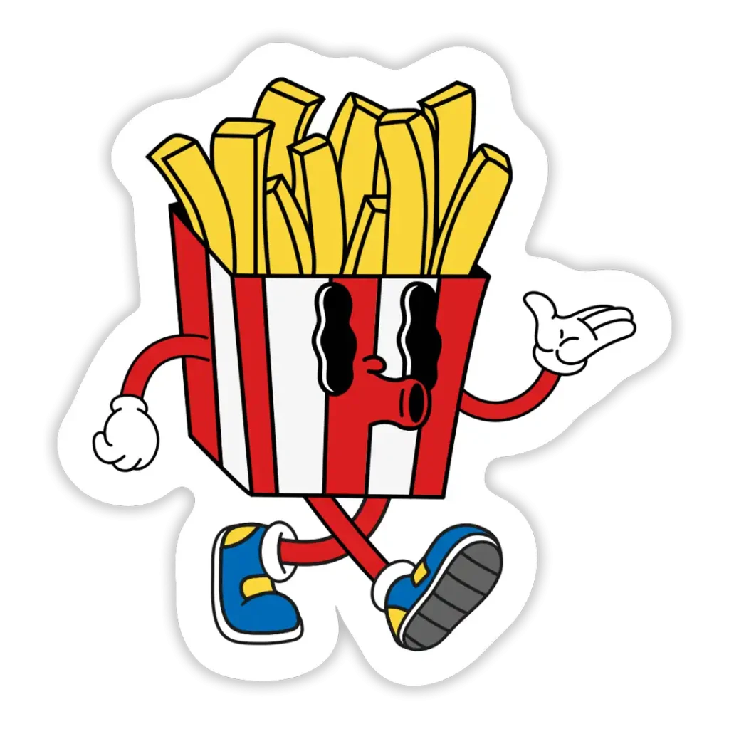 Sticker Patatine Mr Buckets